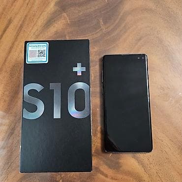 samsung galaxy note 9 ikinci el: Samsung Galaxy S10 Plus, 128 GB, rəng - Qara — 1