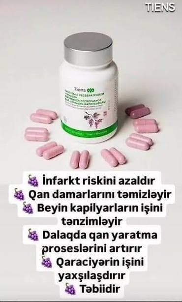“ Xolikan ” Resveratrollu Kapsullar -Qırmızı üzüm çəyirdəklərinin — 2