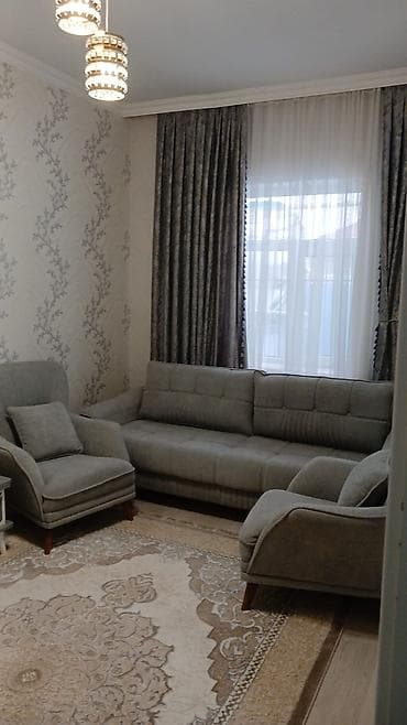 dermantin: Satılır: həyət evi - Plan: zal, 3 otağli həyət evi əşyali satilir — 6