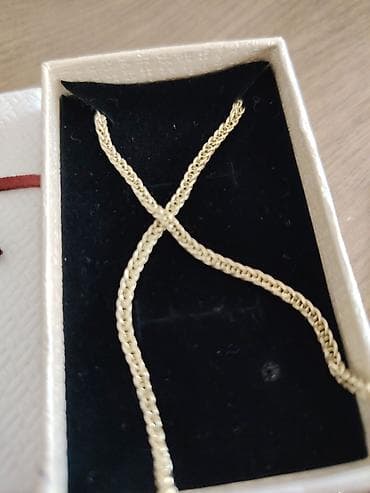 sep ucuz: Qızıl rəngli zəncir kolye - Material: qızıl 585 əyar - Rəng: isti — 4