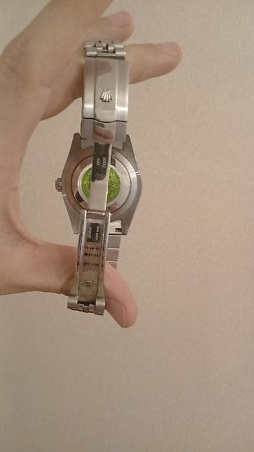 Smart qolbaqlar: Qol saatı, Rolex, rəng - Qara — 1