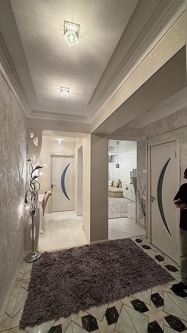yeni yasamal sosial evler: Yeni Yasamal 62 kv 3 otaga bölünmüş temirli ev Etalon binasi orta — 6