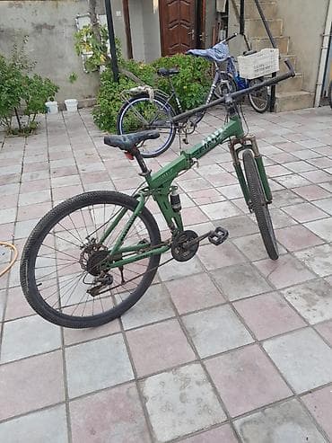 velesiped: Salam velosiped açılıb bağlanan.oturacaq hissəsində amartizator ön — 1