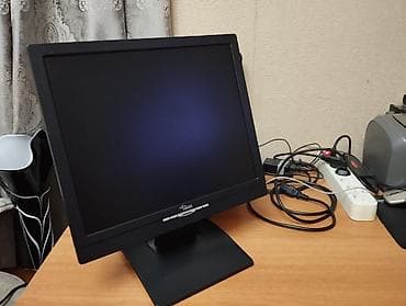 Fujitsu Siemens LCD monitor Model: L7ZA 17-düym ekrandır. Normal — 1