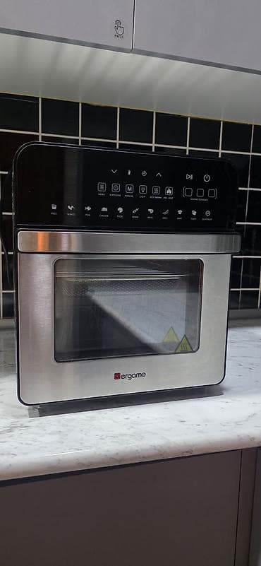 Bergamo çoxfunksiyalı aerofritöz–mini soba Çox az ve səliqəli işlənib