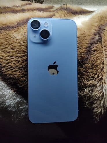 наушники apple: IPhone 14, 128 ГБ, Синий, Face ID — 1