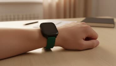 tok yoxluyan: Smart saat, Suya davamlı, rəng - Yaşıl — 1