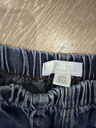 masal kids: ZARA uşaq cins şalvarı - Brend: ZARA - Ölçü: 4 yaş / 104 sm (etiketdə — 2