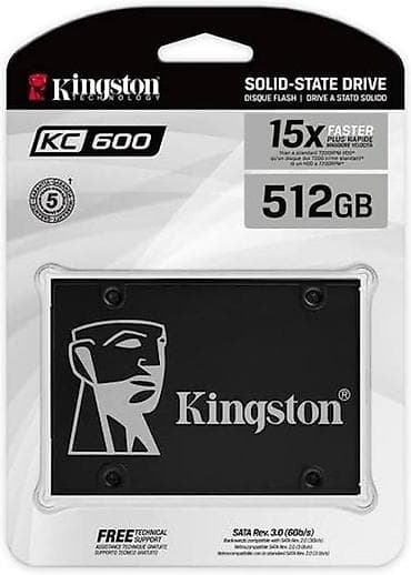 ssd 4 tb: Daxili SSD disk Kingston, 512 GB, 2.5", Yeni — 1