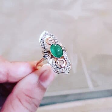 tək qaş: Toy, Üzük, Sarı qızıl, 583 Əyar, Brilyant, 0.51-1.00 Karat — 3