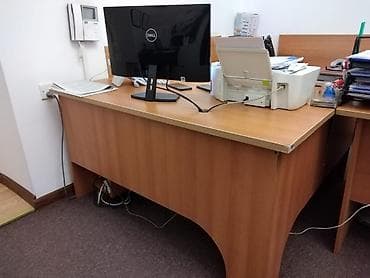 Ofis masaları: İşlənmiş, İşçi üçün, Dördbucaq masa — 1