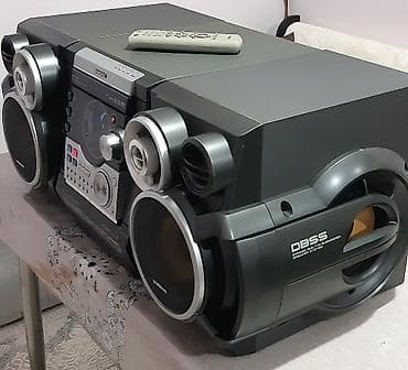 Audio: Misiqi mərkəzi "Samsung".3800W.Bluetooth,AUX, Disk,radio,kasset.Tam — 1