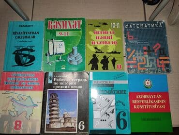 подготовка начальных классов: TQDK Qalın kitab Ədəbiyyat 3₼ Qalan digər kitablar 1₼ Riyaziyyat 5,9 — 2