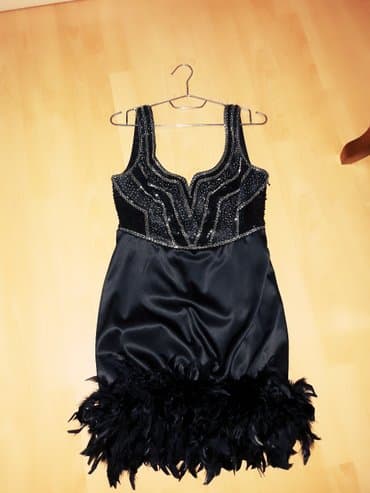 atlas donlar: Вечернее платье "атлас и бисер" — 3