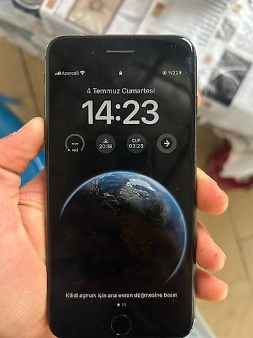 vozol 6 k: IPhone 8 Plus, 64 GB, Qara, Qırıq — 3