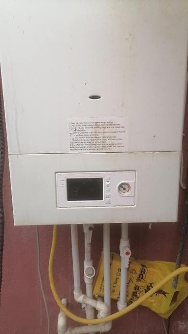 Qaz kombi qazanı - Divardan asılan qazla işləyən kombi sistemi -
