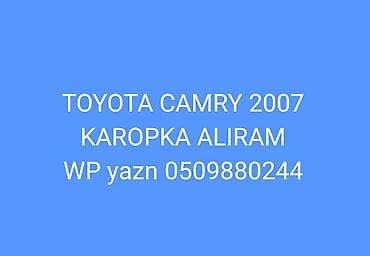 Avtomatik, Toyota Camry, 2007 il lalafo.az -da Avtomatik, Toyota Camry, 2007 il