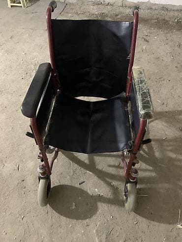 Digər tibbi məhsullar: Mexaniki əlil arabası - Karkas: möhkəm metal konstruksiya, tünd — 3