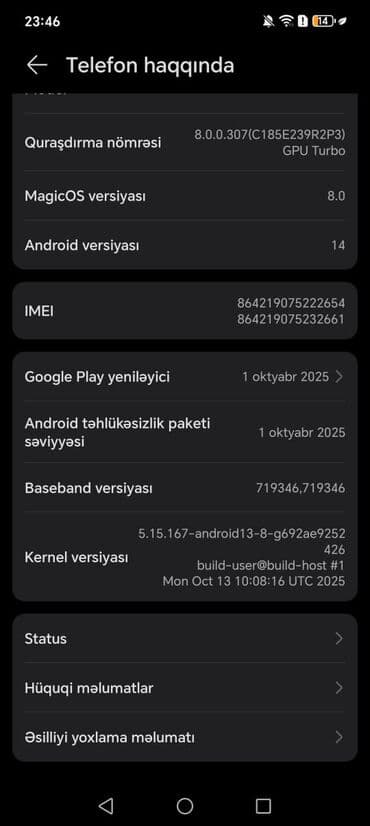 yeni soyducu: Honor X8b, 128 GB, rəng - Gümüşü, İki sim kartlı — 4