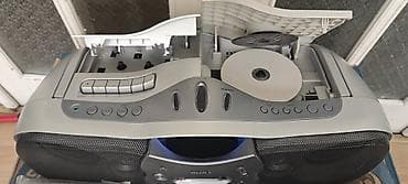 sony ses guclendirici: Məhsul: Sony CFD-F17CP – CD/Radio/Kaset pleyeri (boombox) Əsas — 10