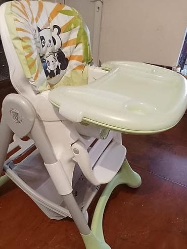 usaq yemek stollari: Prenatal uşaq yemək stulu - Brend: Prenatal - Rənglər: açıq yaşıl — 3