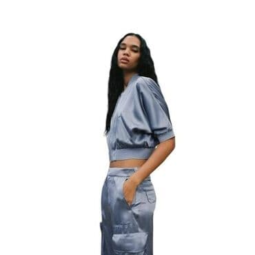 kablok ayaqqabilar: Baletkalar, Ölçü: 37, rəng - Mavi, Yeni — 1