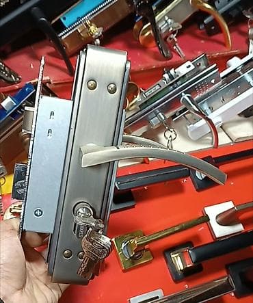 Qapı zamokları və tutacaqları – geniş seçim - Giriş və otaq qapıları — 9