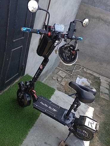 electro: Elektrik skuter – Faster RS7 Xüsusiyyətlər: - Güclü ikiqat — 5