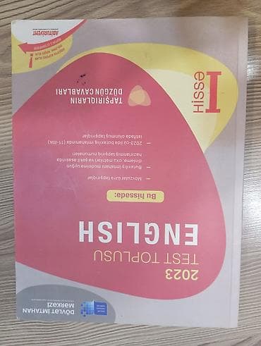 İngilis dili test toplusu 1ci hissə lalafo.az -da İngilis dili test toplusu 1ci hissə