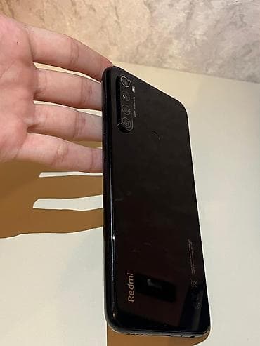 virtual reality: Redmi Note 8, 128 GB, rəng - Qara, Barmaq izi — 2