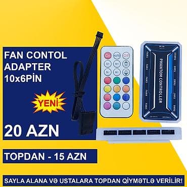 Аудиотехника: Kulerlər/Fanlar/Breketlər SAYLA ALANA VƏ USTALARA TOPDAN QİYMƏTLƏ — 10