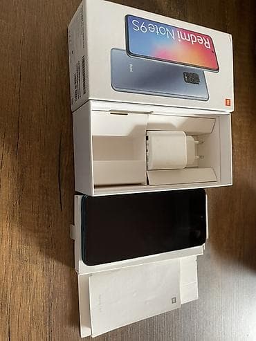 Redmi Note 9S, 64 GB, rəng - Göy, Sənədlərlə