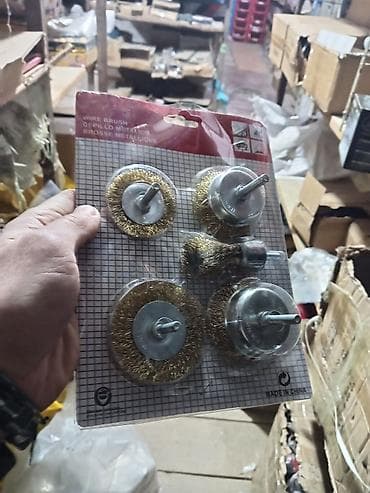 Mexaniki əl alətləri: Tel fırça dəsti – 5 ədəd Məhsul: “Wire Brush” dəsti Tərkib: 5 — 1