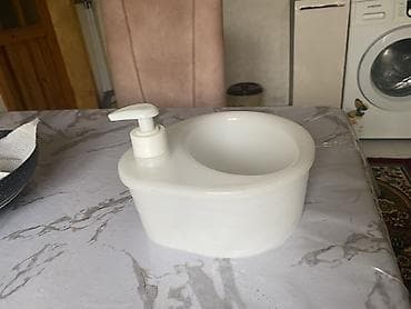 Mətbəx üçün 3 mərtəbəli qab‑qacaq rəfi - Material: bərk plastik - — 3