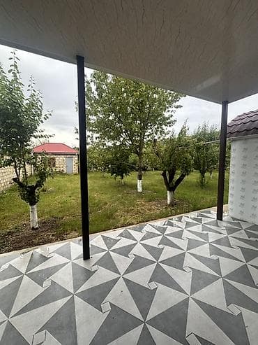lenkeran ev: Bağ evi – geniş həyət və örtülü eyvan - Tək mərtəbəli həyət evi — 4
