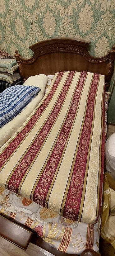 Yorğanlar, adyallar: Yorgan döşək yastiq.təmiz yun.işlənməyib — 9
