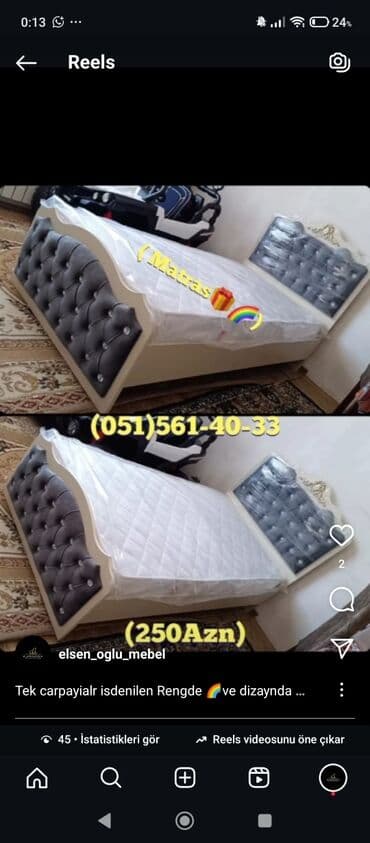 esensiya nədir: Oğlan və qız üçün, Təknəfərlik çarpayı, Yazı masası — 16