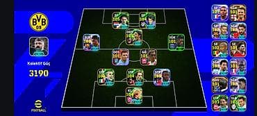 Efootball mobile hesabı ⚽⚽⚽ Kg:3190 Çox kartli hesab klasman 2 lalafo.az -da Efootball mobile hesabı ⚽⚽⚽ Kg:3190 Çox kartli hesab klasman 2