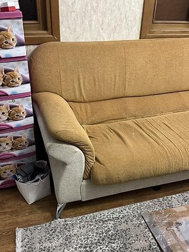 Диваны: Künc divanı – yumşaq künc oturacaq dəsti - Forma: L-şəkilli, yüngül — 4