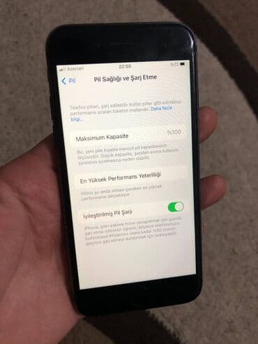 mobile legend: IPhone 8, 64 GB, Qara, Barmaq izi — 2