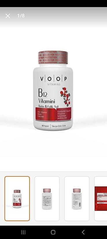 oral b: B 12 vitamin kompleksi 1️⃣8️⃣azn. Vitamin D 1️⃣2️⃣azn — 1