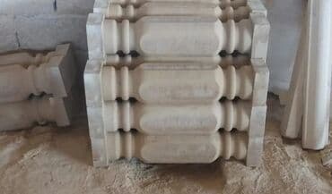 большие горшки для цветов: Bahar və yay çiçəkləri üçün nəzərdə tutulmuş, daşdan hazırlanmış — 46