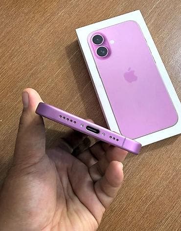 poco m6 pro 5g: IPhone 16, 128 GB, Çəhrayı, Zəmanət, Simsiz şarj, Face ID — 4