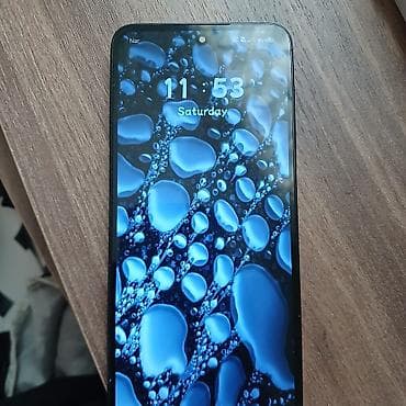 mini android telefonlar: Poco M6 4G, 256 GB, rəng - Qara, Sensor, Barmaq izi, Face ID — 5