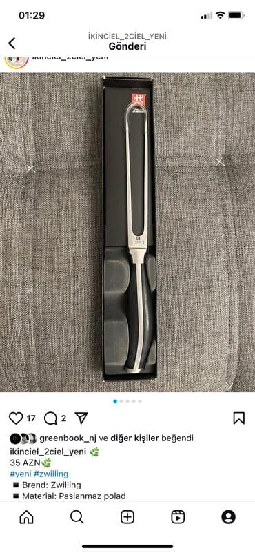 mətbəxt əşyaları: Zwilling — 1