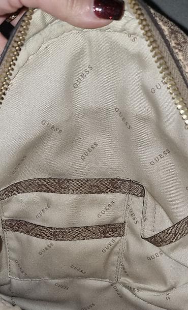 saatlar type 1: GUESS ORİGİNAL qadın mini bel çantası/stil şəhər ruksakı - Brend — 3