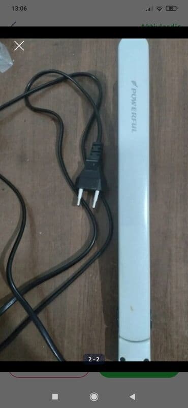 Ütülər və buxarlayıcılar: Saç düzləşdiricisi satılır.Ad-Powerful.Yenidir.Kim istərsə gəlib — 2