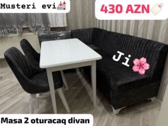 metbex divanı: Yeni, Künc divan, Mətbəx üçün, Açılmayan — 4