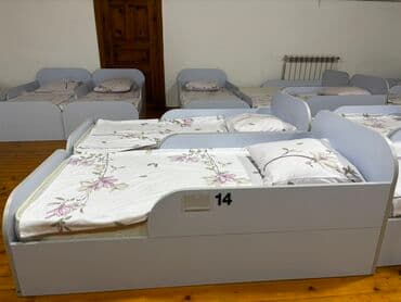 tek çarpayı: Oğlan və qız üçün, Çarpayı, Bazasız, Matras ilə, Siyirməsiz — 4