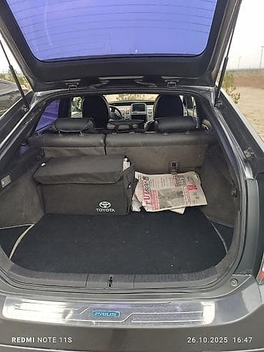 Продажа авто: Toyota Prius (2-ci nəsil) hibrid hetçbek - Kuzov: hetçbek, tünd boz — 10